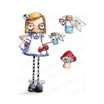 Stamping Bella - Cling Stamps - Oddball Alice In Wonderland